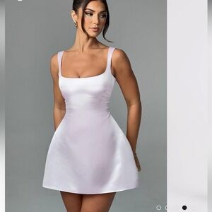 Babyboo Sofie mini dress, blush, size M.